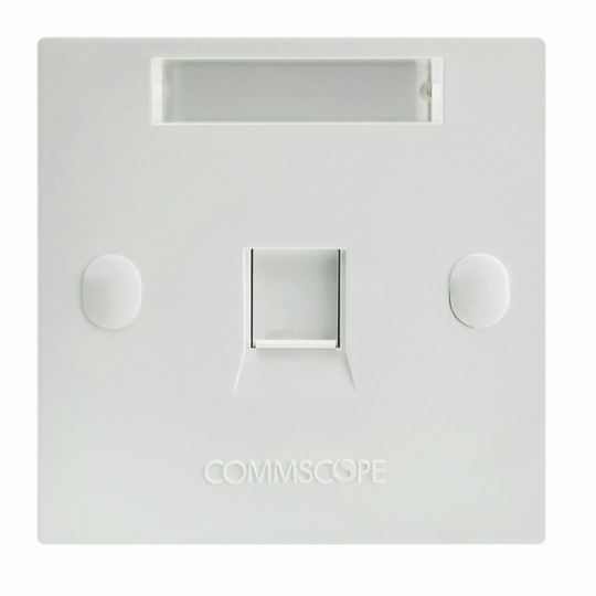 Mặt nạ 1 port Faceplate Kit COMMSCOPE (760245388)