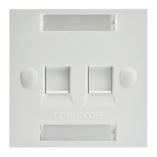 Mặt nạ 2 port Faceplate Kit COMMSCOPE (760245389)