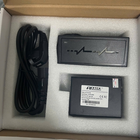 BỘ CHUYỂN ĐỔI QUANG ĐIỆN (SLOT SFP) APTEK AP110-S-PoE