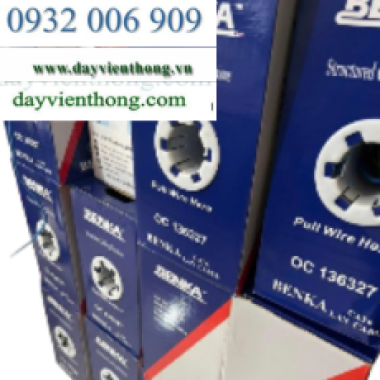 313 4223C6"Benka U/UTP CAT.6 Cable 4×2×23 AWG, 305m/box ANSI/TIA-568-C.2, ISO/IEC 11801, UL approved"