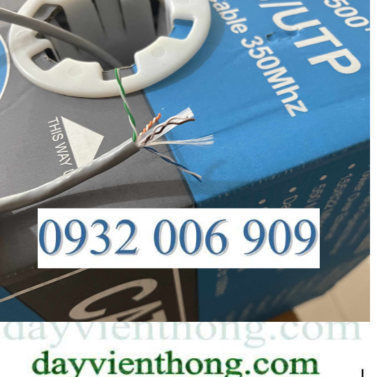 DÂY CÁP MẠNG DINTEK UTP CAT.6, 23AWG 305M (1101-04032)