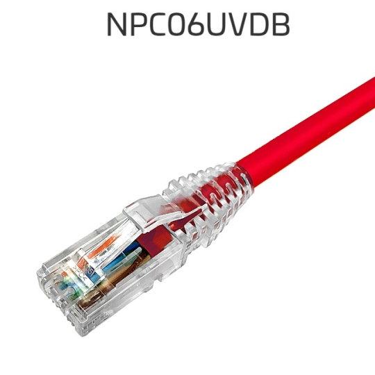 Dây nhảy patch cord cat 6 utp 3M/10F blue COMMSCOPE/AMP đỏ (NPC06UVDB-RD010F)