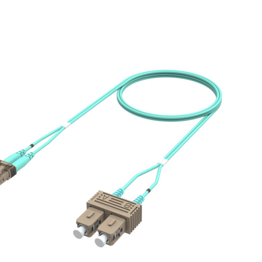 Dây nhảy quang đa mốt 3 mét loại LC-SC OM3 COMMSCOPE (2055109-3)