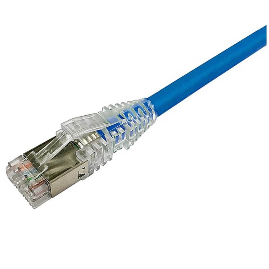 Cáp mạng bấm sẵn Cat.6A S/FTP 10Gb RJ45 Dài 3m commscope P/n:NPC6ASZDB-BL003M