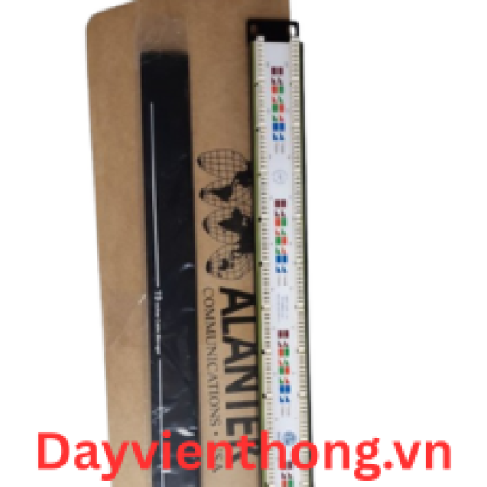 PATCH PANEL 24-PORT CAT6 UTP ALANTEK 302-201601-24AB
