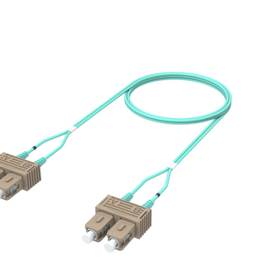 Dây nhảy quang SC-SC, Duplex, Multimode 3m OM3 AMP/CommScope (2055108-3)