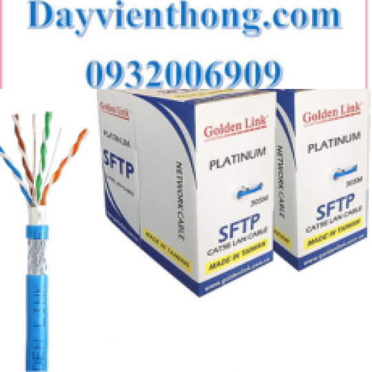 DÂY CÁP MẠNG SFTP CAT5E GOLDEN LINK-MADE IN TAIWAN