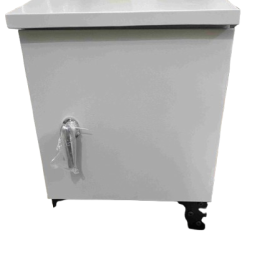 Tủ điện ngoài trời 800x500x250 có Mái che, lớp cửa,có chân đế chân đế H100mm