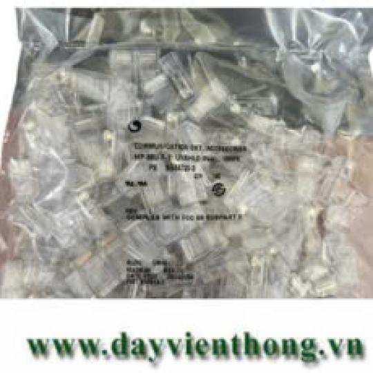 ĐẦU BẤM MẠNG 6-554720-3 MP-88U-F-1 COMMSCOPE RJ45 CAT5E M0DULAR PLUG KIT 8P/8C 100/BAG