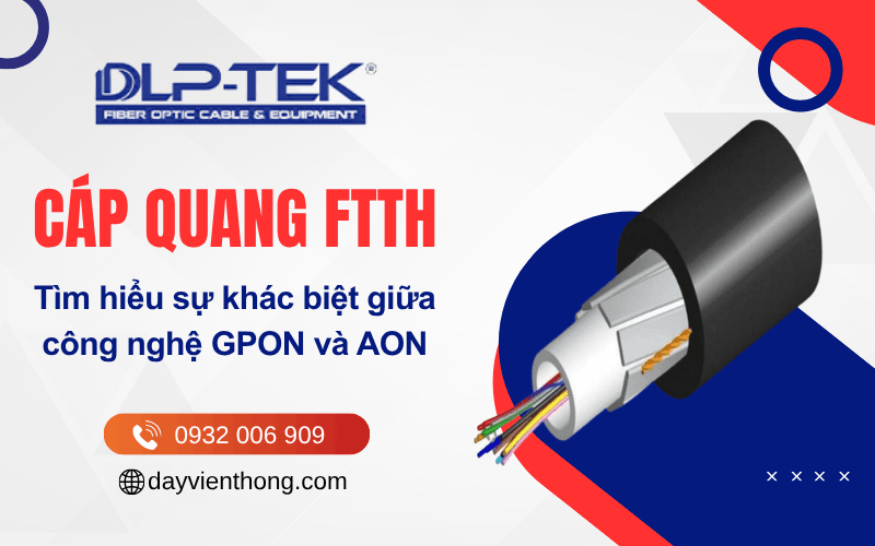 Cáp quang FTTH